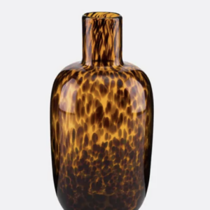 Amber glass vase, 30cm high, Fauvita - Multicolored - One size